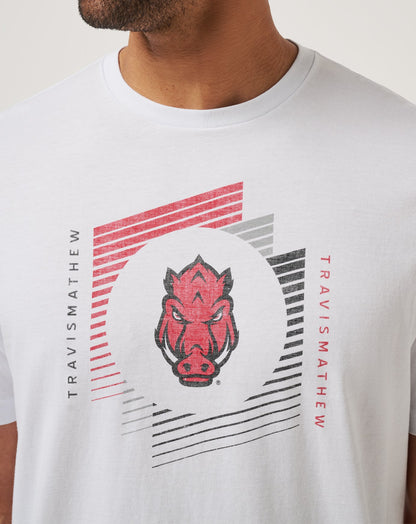 TravisMathew | Arkansas Underdogs Tee - White