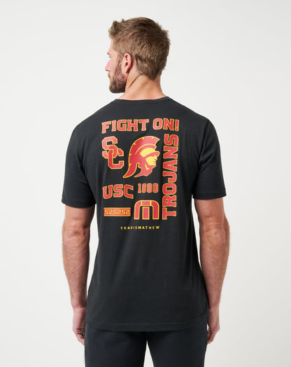 TravisMathew | USC Friendly Rivalry Tee - Black