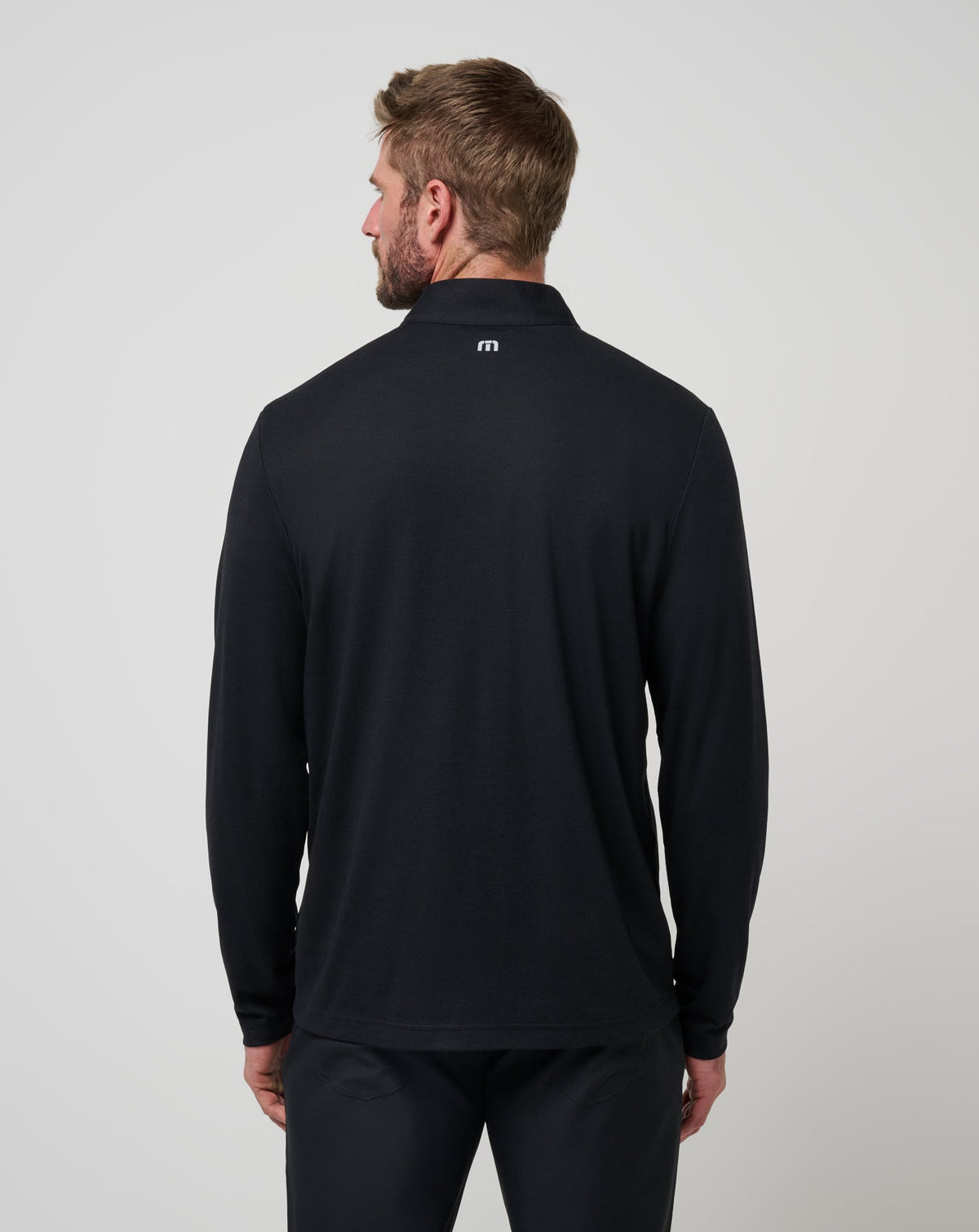 TravisMathew | Nebraska Time To Tailgate Quarter Zip - Black