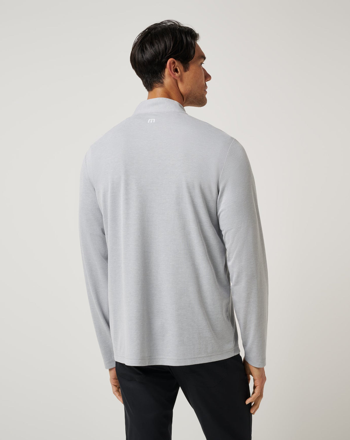 TravisMathew | ASU Time To Tailgate Quarter Zip - Heather Grey