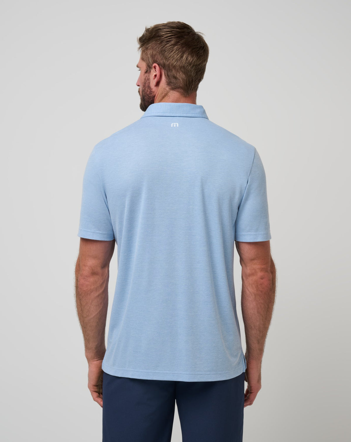 TravisMathew | Kansas School Pride Polo - Heather Blue