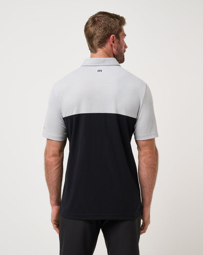 TravisMathew | ASU Drop Back Polo - Heather Grey/Black
