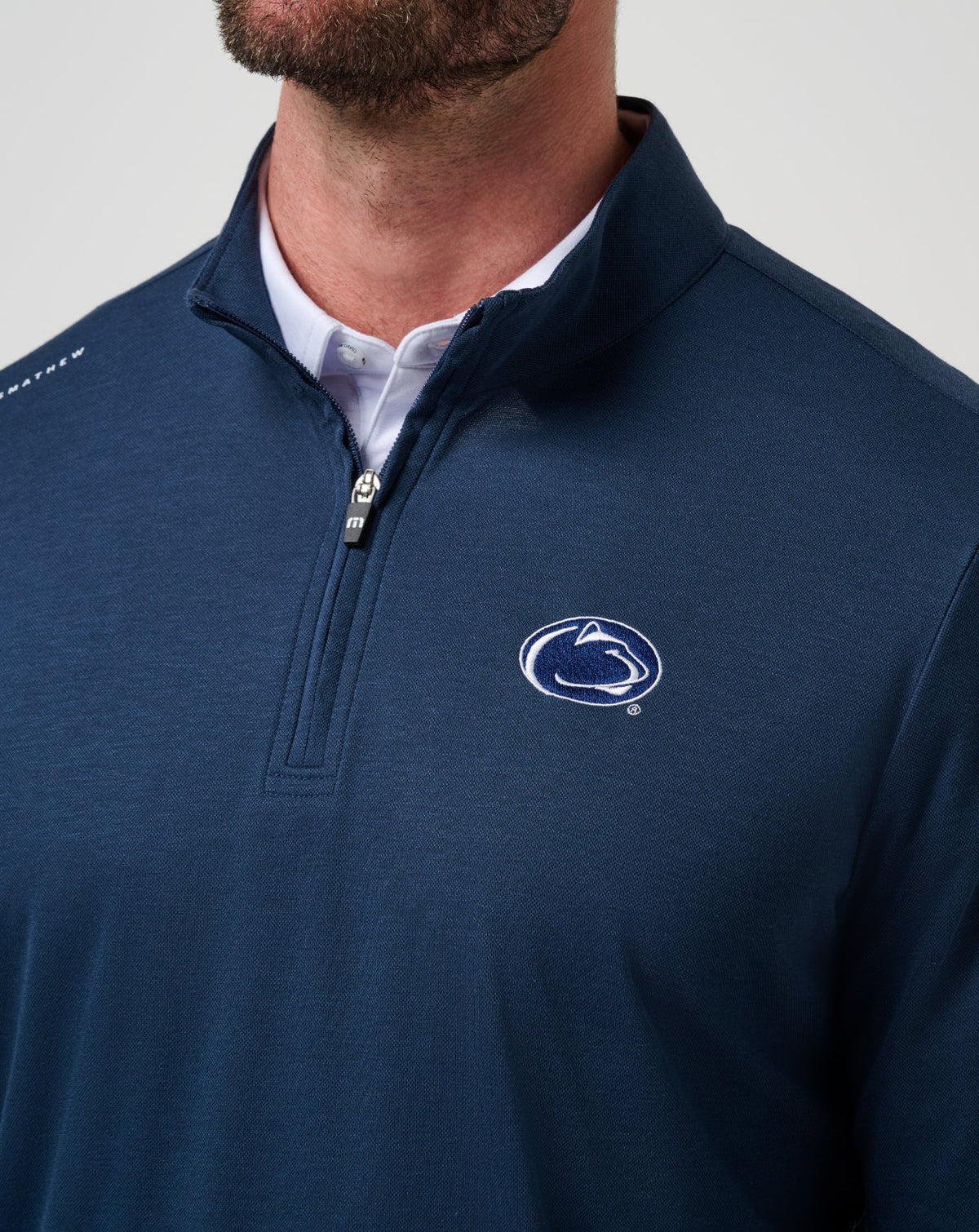 TravisMathew | PSU Time To Tailgate Quarter Zip - Navy