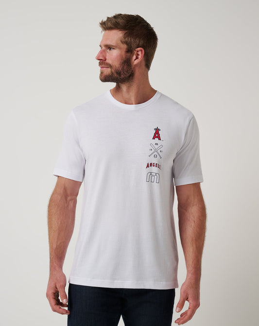TravisMathew | Los Angeles Angels Sunset Slam 2.0 Tee - White