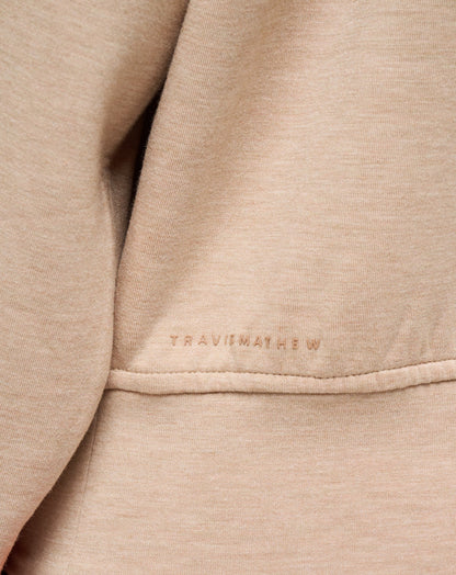 TravisMathew | Overnight Trip Half Zip - Heather Burro