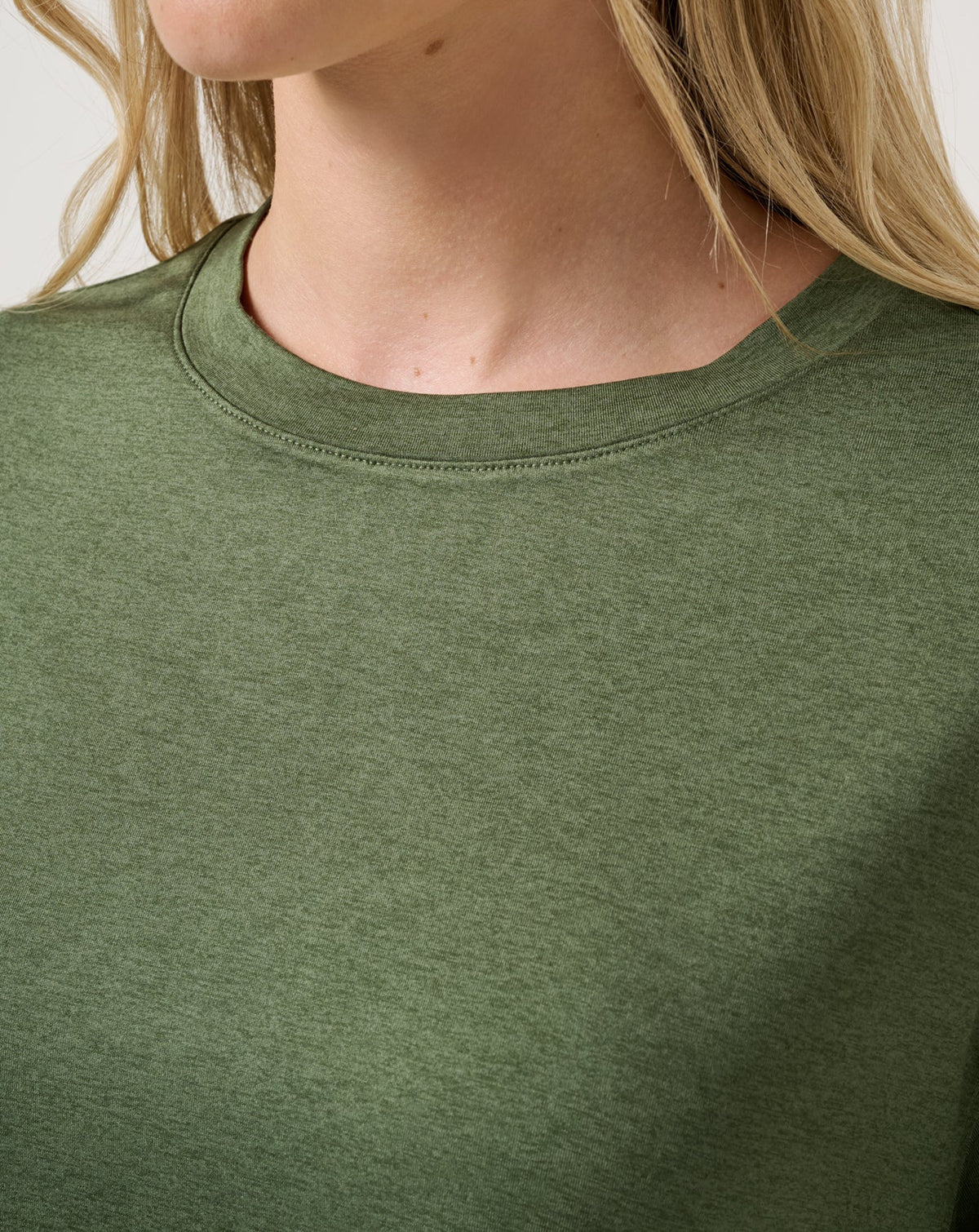TravisMathew | Always Forever Tee - Heather Bronze Green